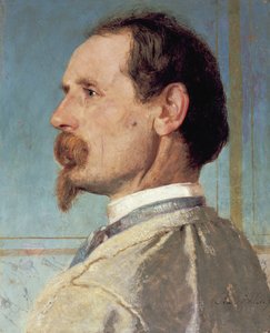 Billedhuggeren Josef von Kopf af Arnold Böcklin