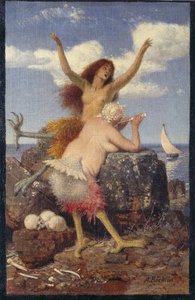 Sirener af Arnold Böcklin