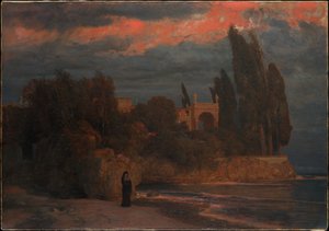 Villa ved havet af Arnold Böcklin