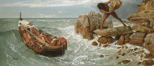 Odysseus og Polyphemus, 1896