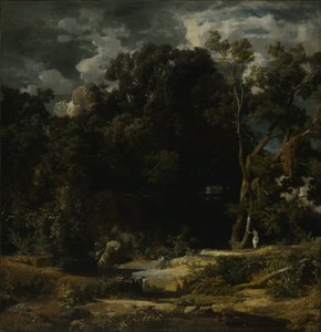 Romersk landskab, 1852 af Arnold Böcklin