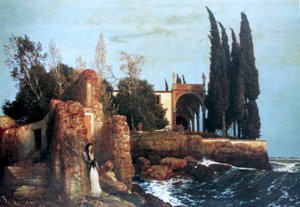 Villa ved havet af Arnold Böcklin