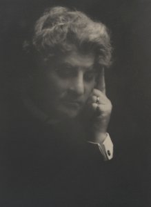 Portræt af David Belasco af Arnold Genthe