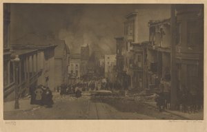 San Francisco, 18. april 1906 af Arnold Genthe