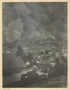 Jordskælvet i San Francisco, april 1906.