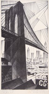 Brooklyn Bridge af Arnold Ronnebeck