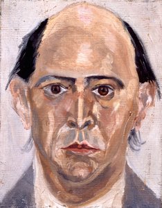 Arnold SCHOENBERG - selvportræt østrigsk komponist (1874 - 1951)