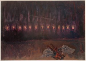 Den heldige hånd (1. billede) af Arnold Schönberg