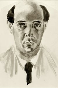 selvportræt af Arnold Schönberg