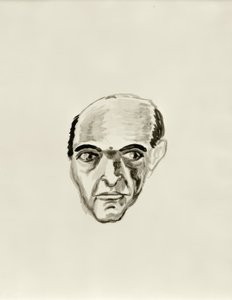 selvportræt af Arnold Schönberg