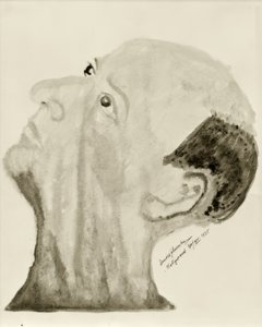 selvportræt af Arnold Schönberg