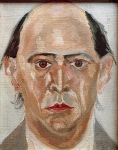 selvportræt af Arnold Schönberg