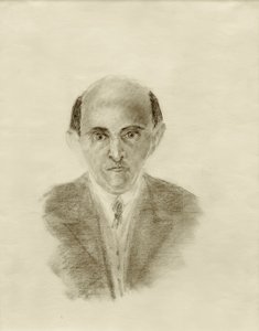 Selvportræt af Arnold Schönberg
