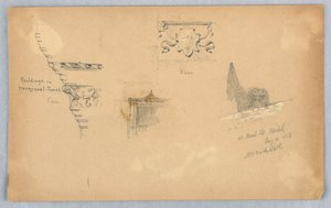 Arkitektoniske detaljer af Arnold William Brunner