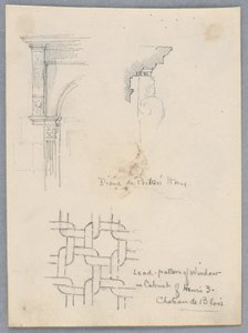 Arkitektoniske detaljer Fra huset til Diane de Poitiers af Arnold William Brunner
