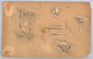 Arkitektoniske detaljer hos Lisieux af Arnold William Brunner