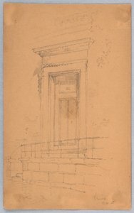 Døråbning - Venedig af Arnold William Brunner