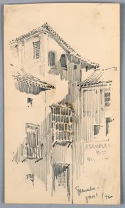 Hus i Granada af Arnold William Brunner