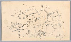 "Gamle" Nice af Arnold William Brunner