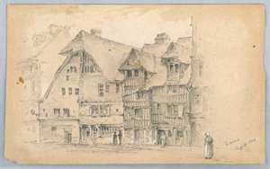 Skitse af Lisieux af Arnold William Brunner