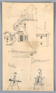 Skitser i Milano af Arnold William Brunner