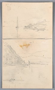 To skitser af Ridges af Arnold William Brunner
