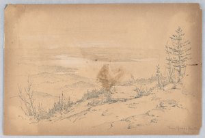 Udsigt fra Green Mountain af Arnold William Brunner