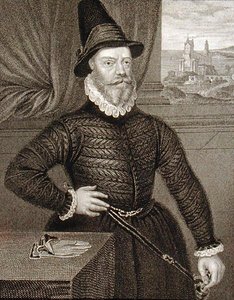 Portræt af James Douglas, 4. jarl af Morton (ca. 1516-1581), fra 