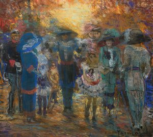 Mondanity, ca. 1911 (blandet medier på papir)