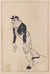 Af princip (tusch på papir) af Aroldo Bonzagni