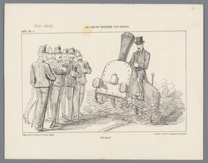 Rapport om besøget af Hans Majestæt Kong Willem III i Rotterdam, fra 28.-31. juli 1851, som annonceret i Rotterdamsche Courant af 29. og 31. juli og 1. august 1851 (titel på objekt) af Arrenberg and Van Reyn