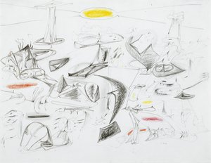 Virginia - Sommer af Arshile Gorky