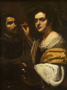Selvportræt, 1637. af Artemisia Gentileschi