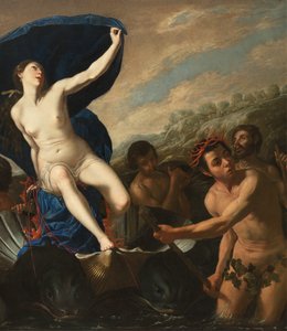 The Triumph of Galatea (olie på lærred) af Artemisia and associate Gentileschi