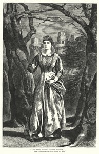 Cumnor Hall (gravering) af Arthur (after) Hopkins