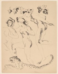 bacchantes af Arthur B. Davies