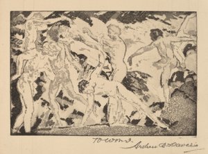 Af Caliban af Arthur B. Davies