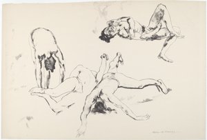 Mænd i smerte af Arthur B. Davies