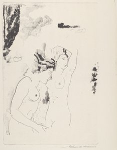 Strømmens nymfer af Arthur B. Davies