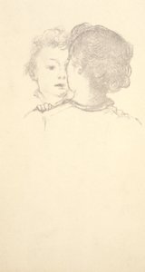 Rab (vendt mod en kvinde) af Arthur B. Davies