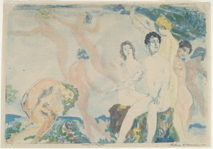 Slip ved portene af Arthur B. Davies