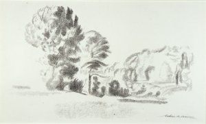 Bredden af Rockland Lake af Arthur B. Davies