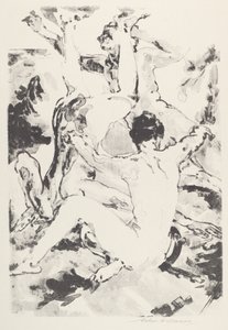 Tre akrobater af Arthur B. Davies