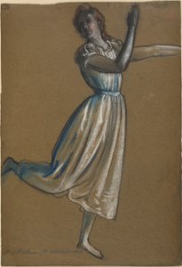 Kvinde danser af Arthur B. Davies