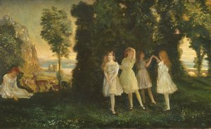 Dansende børn, 1902