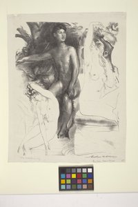 Dominion (litografi) af Arthur Bowen Davies