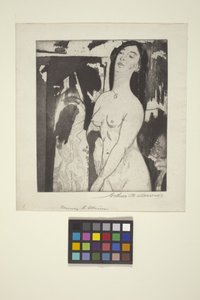 Doorway To Illusion (ætsning og akvatinte) af Arthur Bowen Davies
