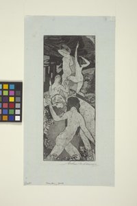 Fountain Of Youth (ætsning og akvatinte) af Arthur Bowen Davies