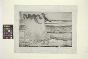 Sea Maidens (ætsning og akvatinte) af Arthur Bowen Davies