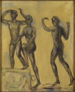 Der Morgenstern geht auf af Arthur Bowen Davies